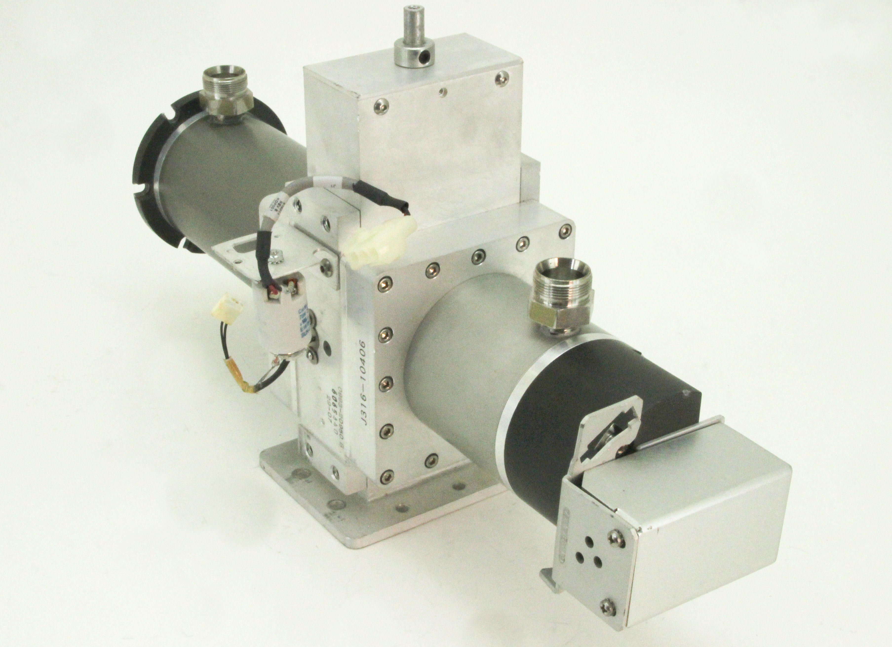 10406 APPLIED MATERIALS PLATE MWAVE LAMP STRAIGHT SOURCE 6061 T6